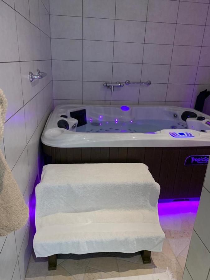 appartement avec Jacuzzi hammam sauna privatisé au rez de chaussée ds maison à Voglans à 2 kilomètres du lac du bourget en Savoie entre Chambéry et Aix les Bains cure thermale Extérieur photo